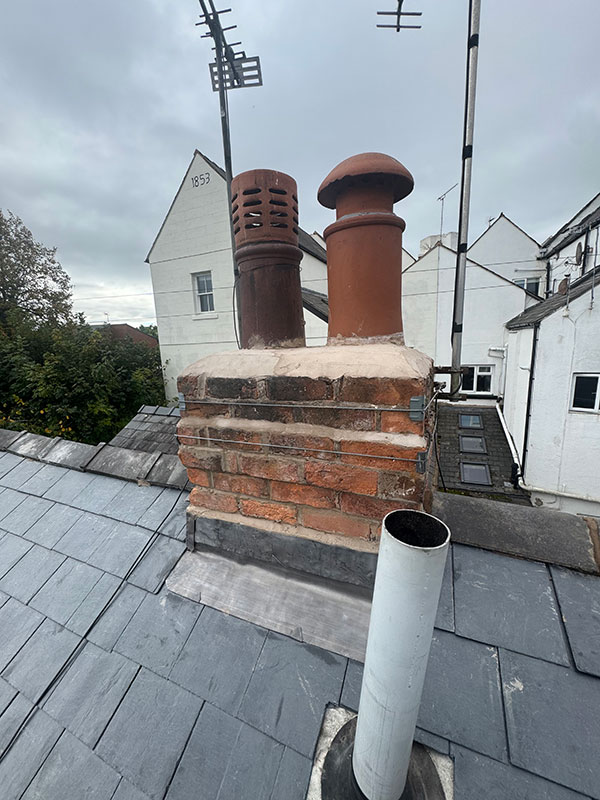 Chimney repointing