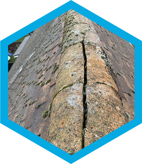 Roof Repairs at North Wales house